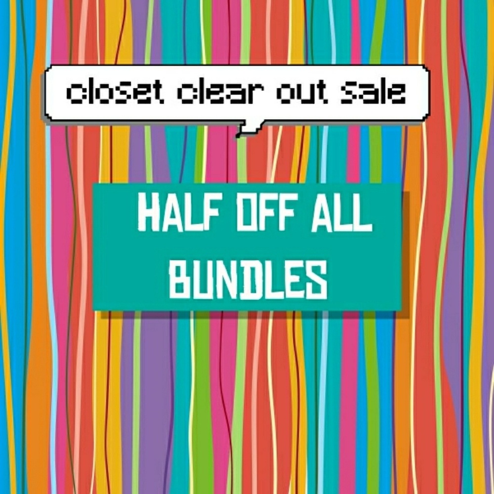 1/2 Off All Bundles